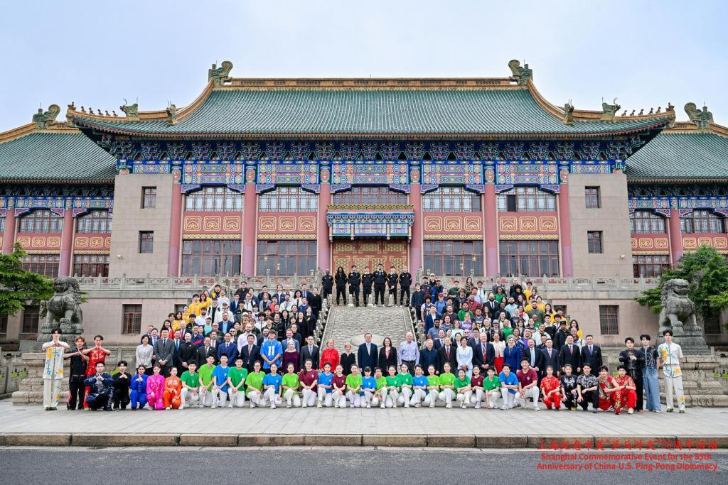 开云体育app-“乒乓外交”55年｜“将乒乓外交精神传给下一代”，当今世界比任何时候都需要它